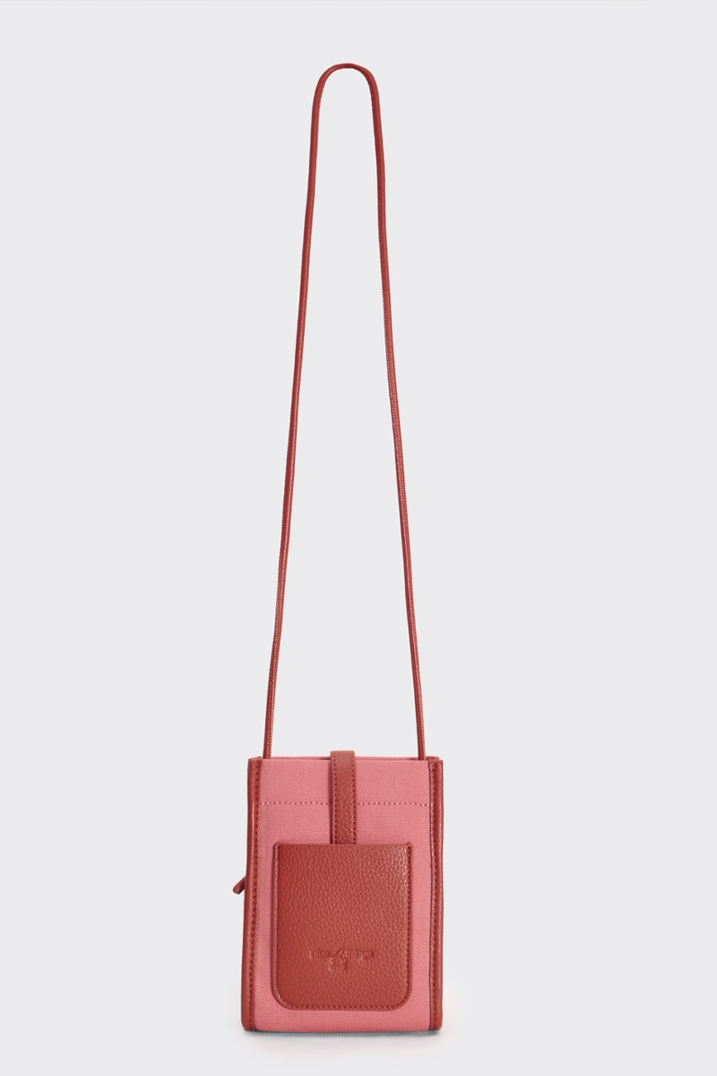 Cross Bag Canvas Mini Intense Orange - Nice Things