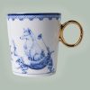 Mok Sterrenbeeld Maagd Heinen Delfts Blauw