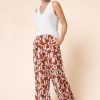 Pants Wide Abstract Pecan Zilch