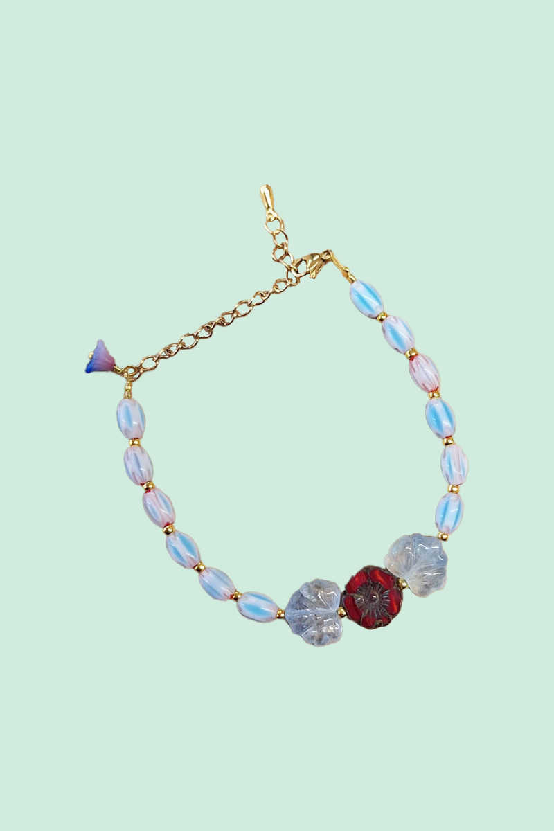 Armband Sassy Tube Blue/Porto - Urban Hippies