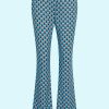 Flared Pants Drop Blue Curacao Bakery Ladies