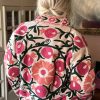 Jacket Tnt Embroidery Pink Red Black ToutVintage 1