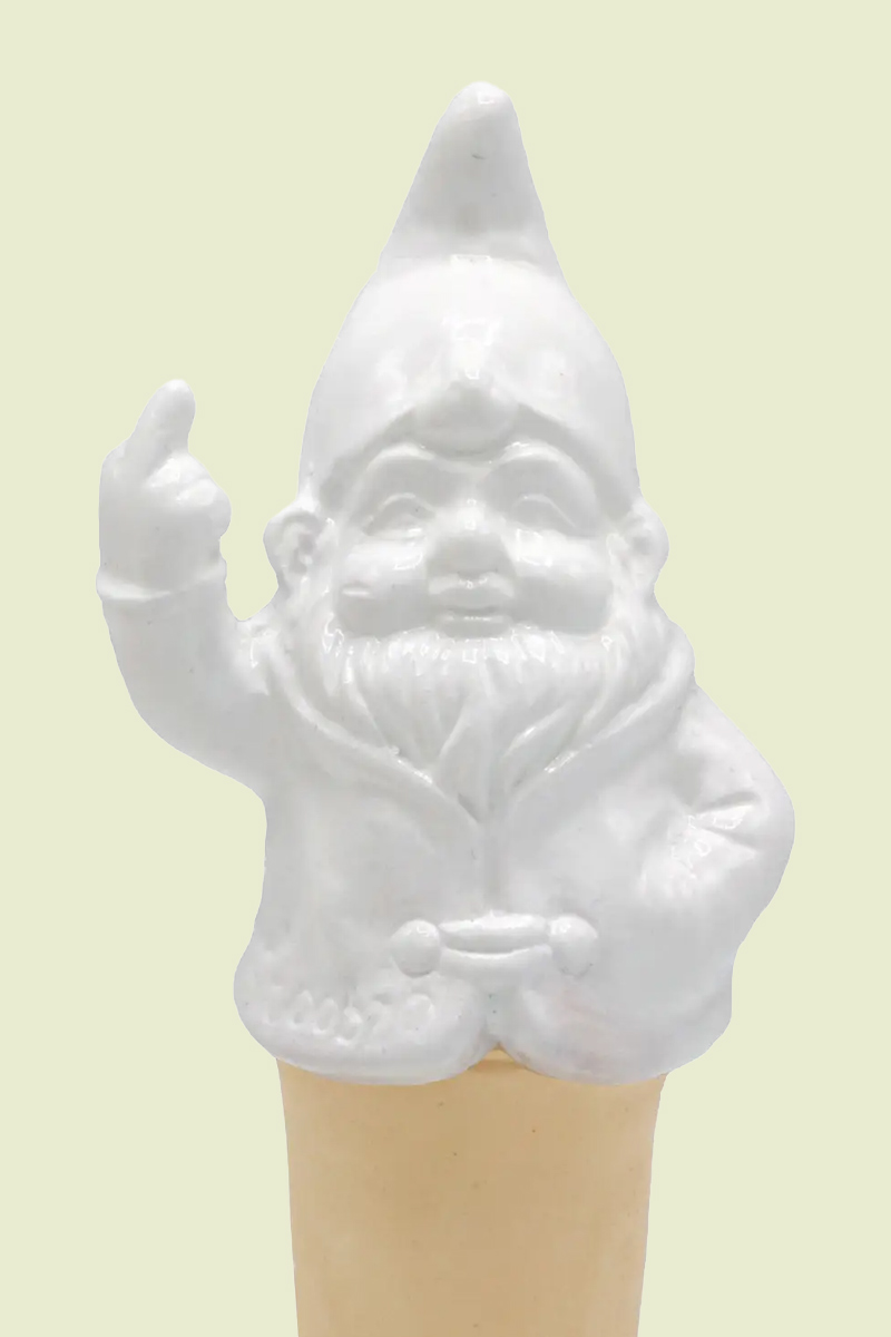 Kabouter F*ck You - Self-Watering Spike White