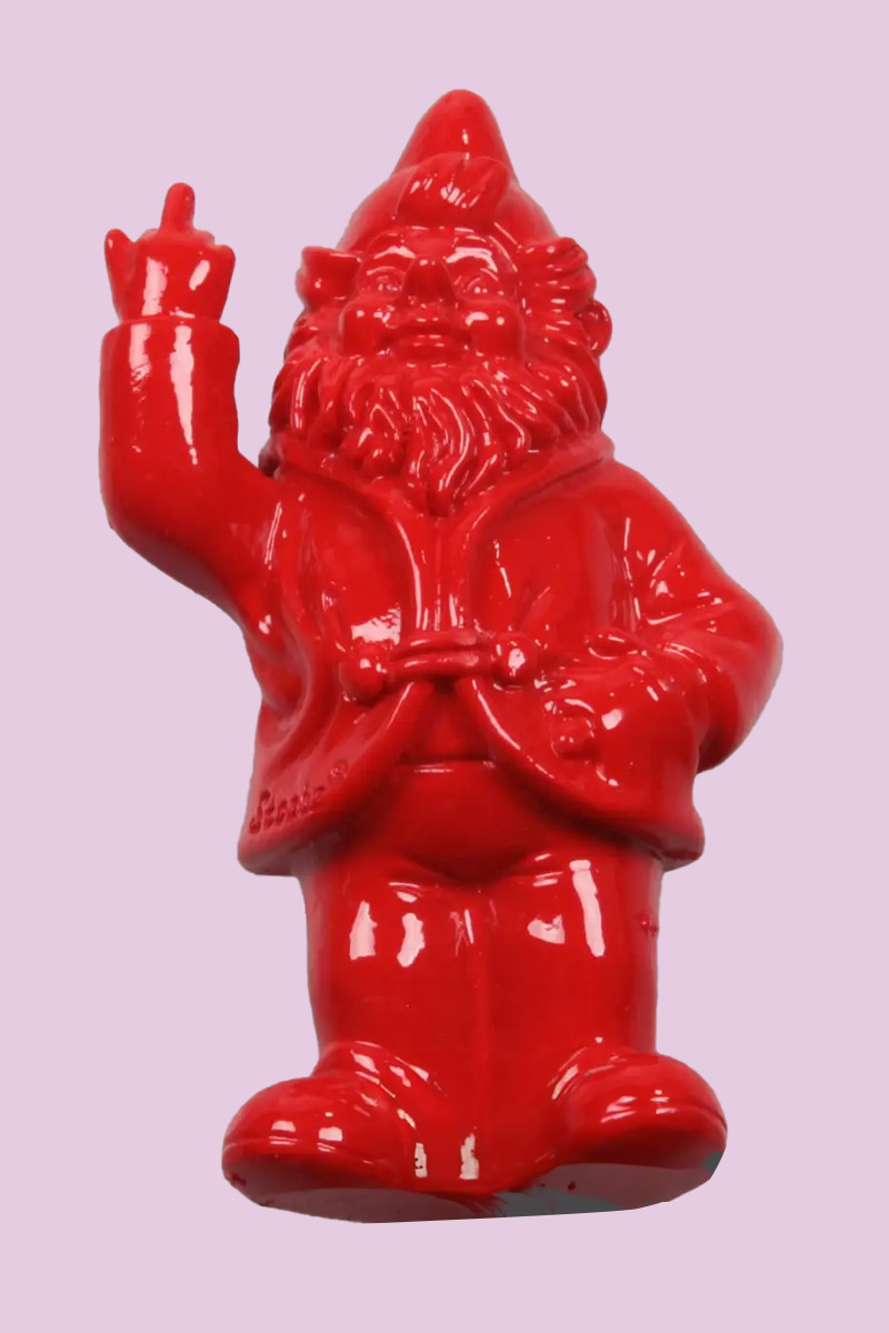 Kabouter F*ck You Magneet Rood 9cm