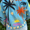 Jacket Cotton Blue Cin Cin ToutVintage 2