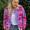Jacket Cotton Purple Cin Cin ToutVintage 1