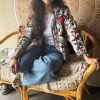 Jacket White Embroidery Cotton ToutVintage 3