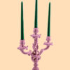 Kandelaar Zachtroze Candelabra
