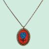 Ketting Flower Blue Orange Urban Hippies 1