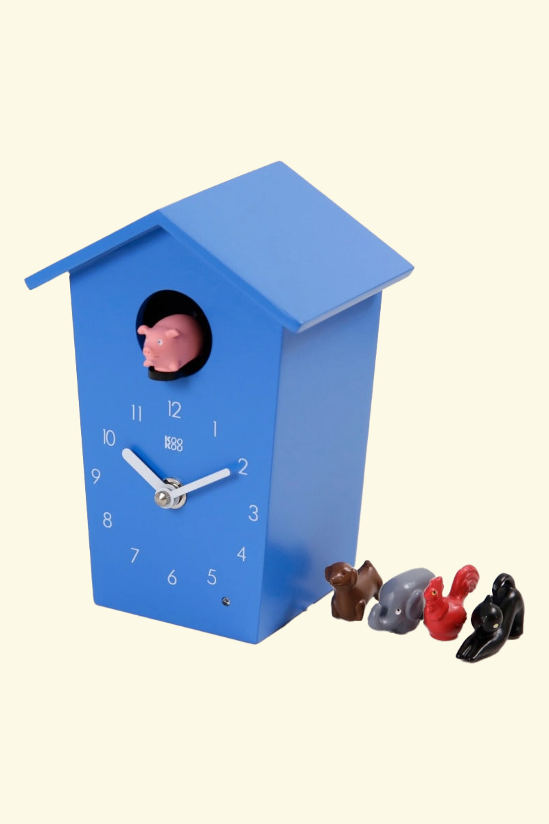Kleine Koekoeksklok Boerderij Dieren Blauw