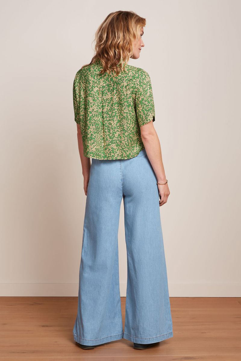 Pirla Pants Festa Light Denim King Louie 3