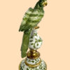 Kandelaar Papegaai Green White Parrot Green