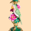 Papegaai met Bloemen Kandelaar Parrot