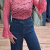 Top Summer Lace Pink 4