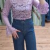 Top Summer Lace Purple 2