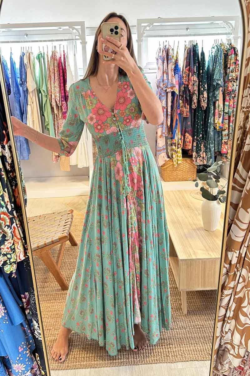 Dress Indiana Maxi Celestia - Jaase