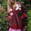 Jacket Velvet Embroidery Bird ToutVintage 2