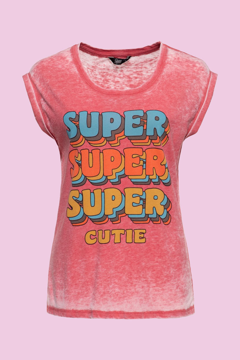 Shirt Super Cutie - Queen Kerosin