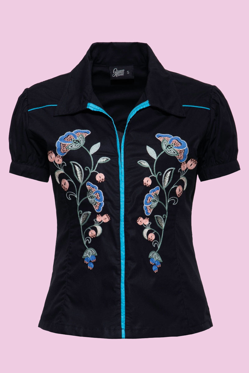 Blouse Western Chique - Queen Kerosin
