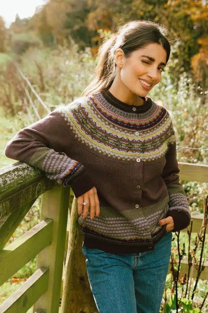 Alpine Cardigan Heather - Eribé