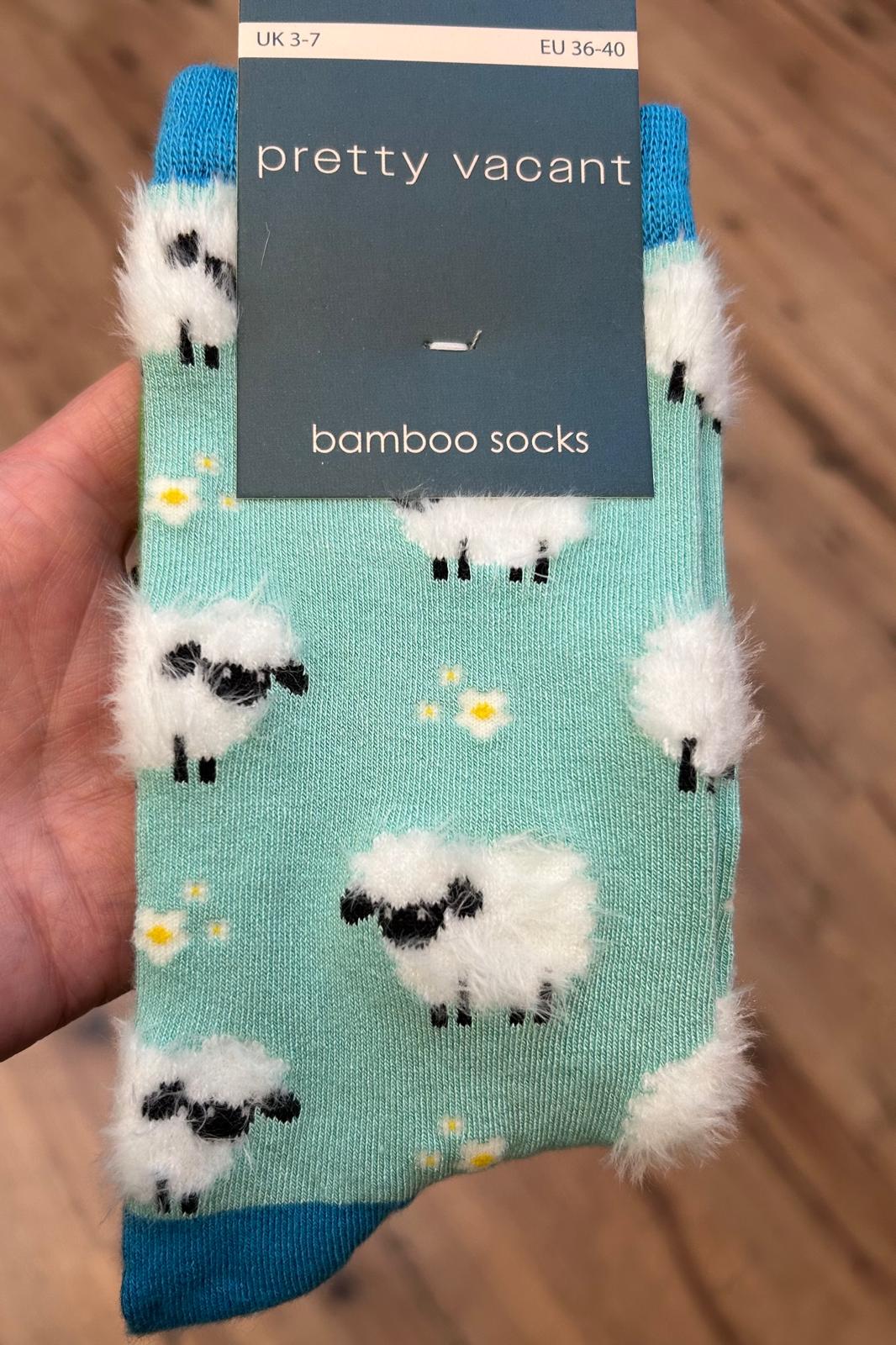 Fluffy Sheep Socks - Pretty Vacant