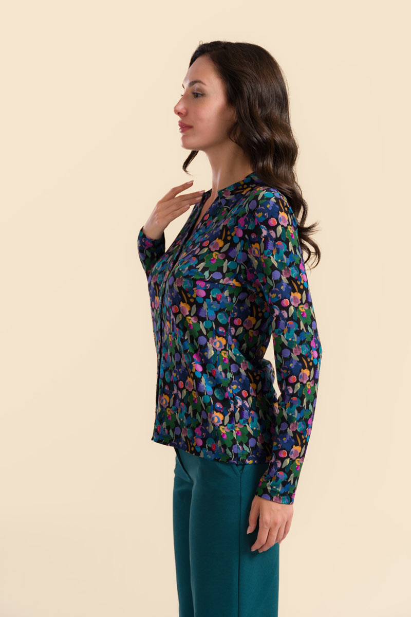 Alternative view of Anna Blouse Color Splash - LaLamour