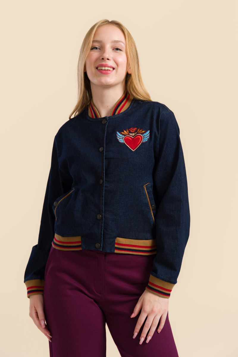 Billie Jacket Denim - LaLamour