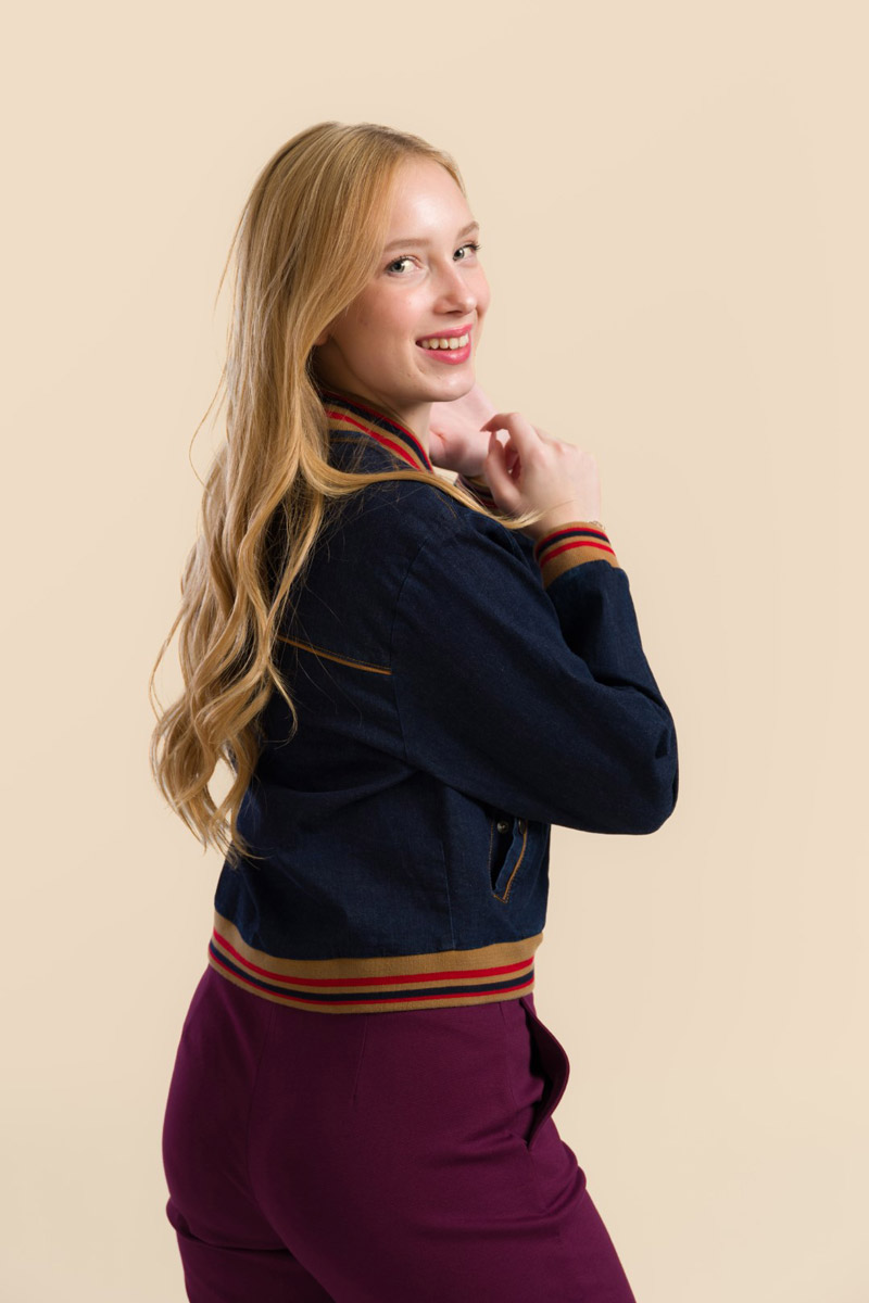 Alternative view of Billie Jacket Denim - LaLamour