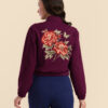 billie jacket puntadiroma bordeaux lalamour