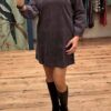 dress ribcord nomads purple 2