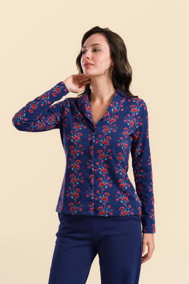 Iris Blouse Poppy - LaLamour