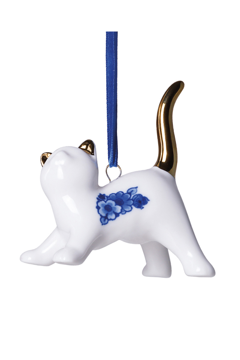 Kerstornament Kat Speels