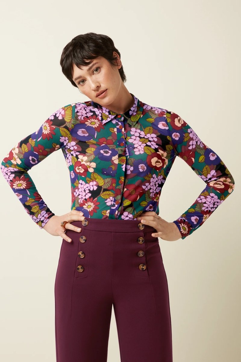 Alternative view of Blouse Ramone Mesh - King Louie