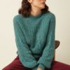 king louie fay sweater green model