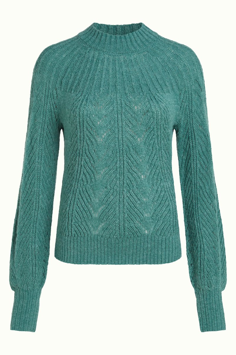 Alternative view of Joanie Raglan Top Orcia Smoke Green - King Louie