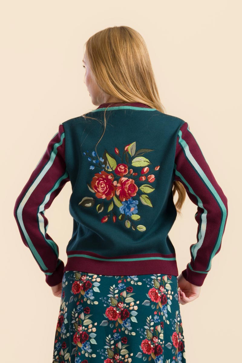 Alternative view of Cardigan Autumn Bouquet - LaLamour