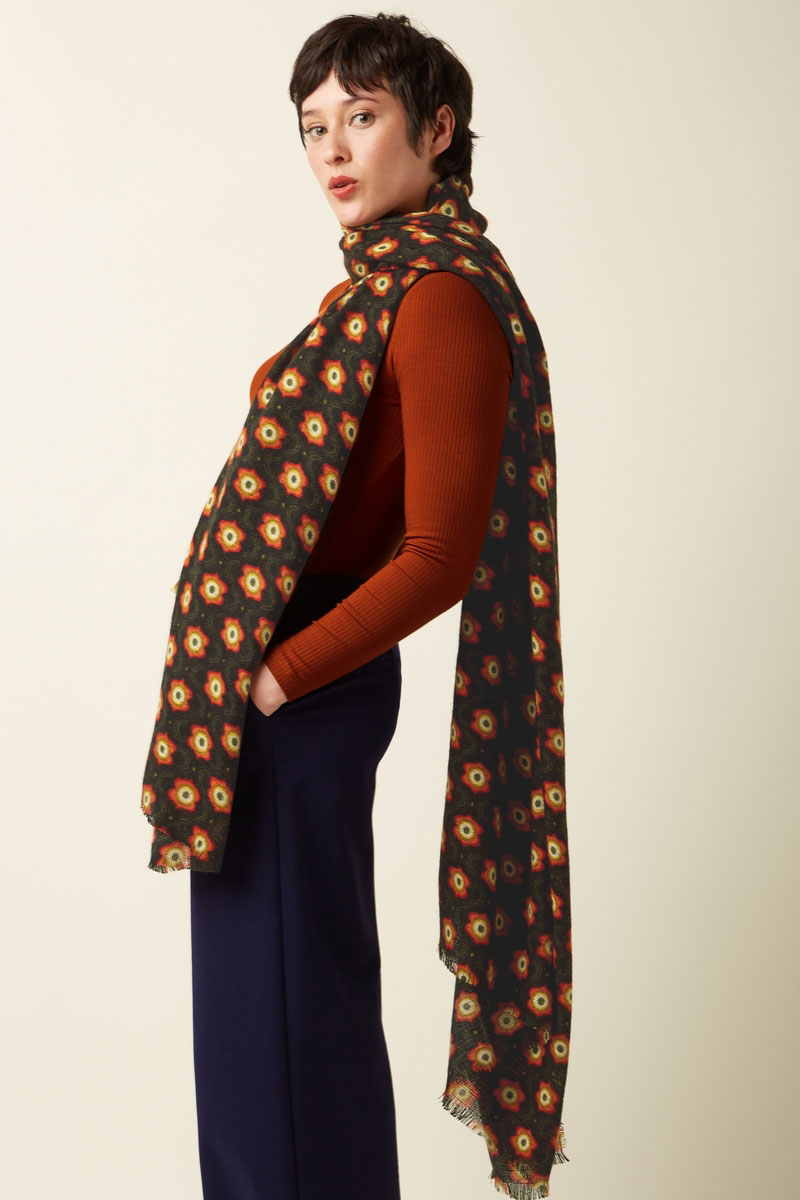 Duper Scarf Black - King Louie