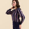 sweater blue stripes lalamour 3