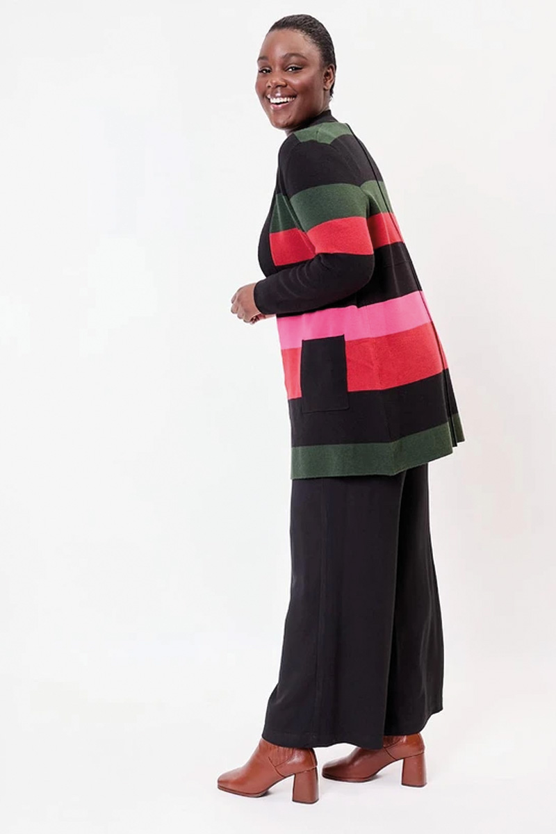Alternative view of Vest Sacheon Rayure - La Fiancee