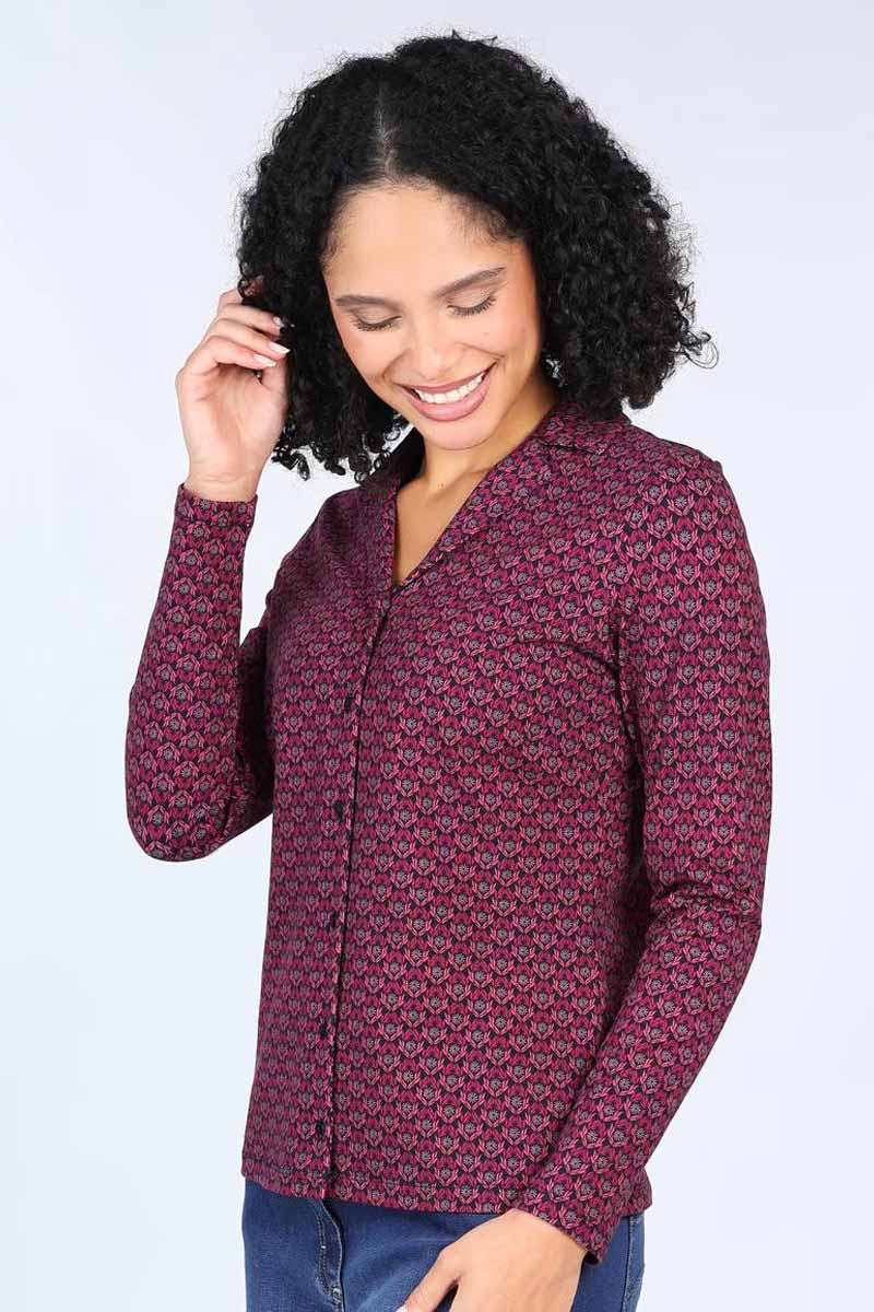 Blouse Celeste Daisy Black - Lykka du Nord - Afbeelding 3