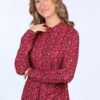 lykka du nord eltje littleflower blouse purple 2