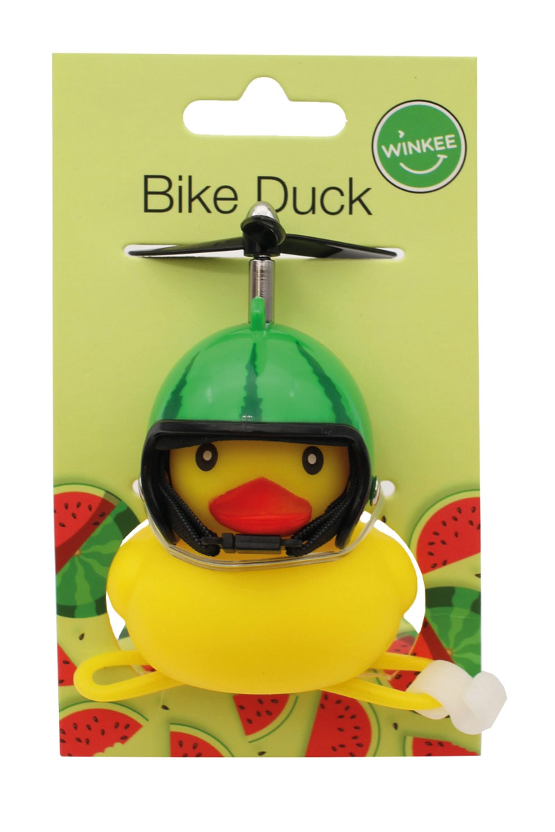 Fiets Eendje met Watermeloen Helmpje