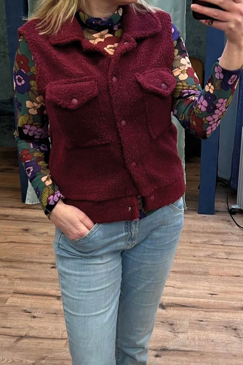 Alternative view of Gilet Bordeaux