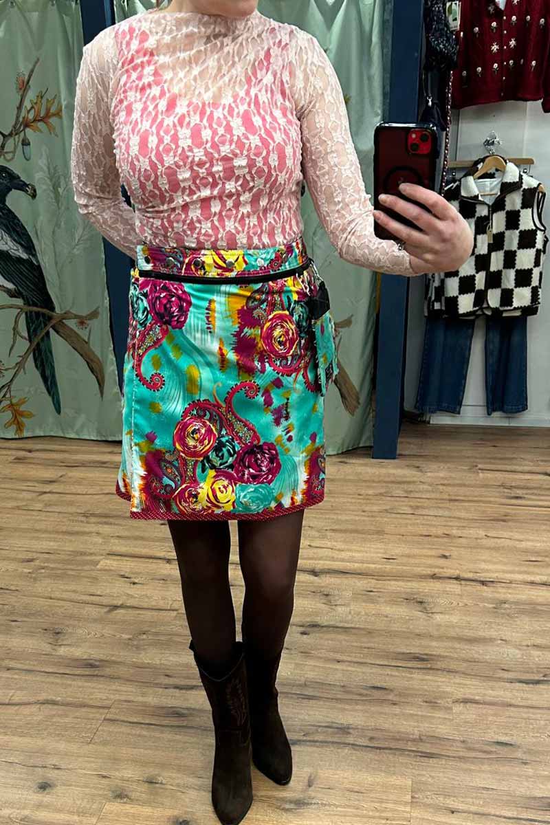 Alternative view of Anna Skirt Rainbow - ZAND Amsterdam