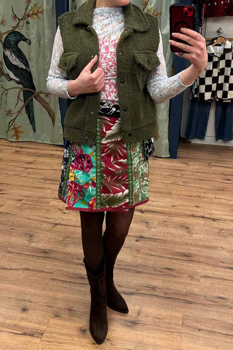 Anna Skirt Rainbow - ZAND Amsterdam