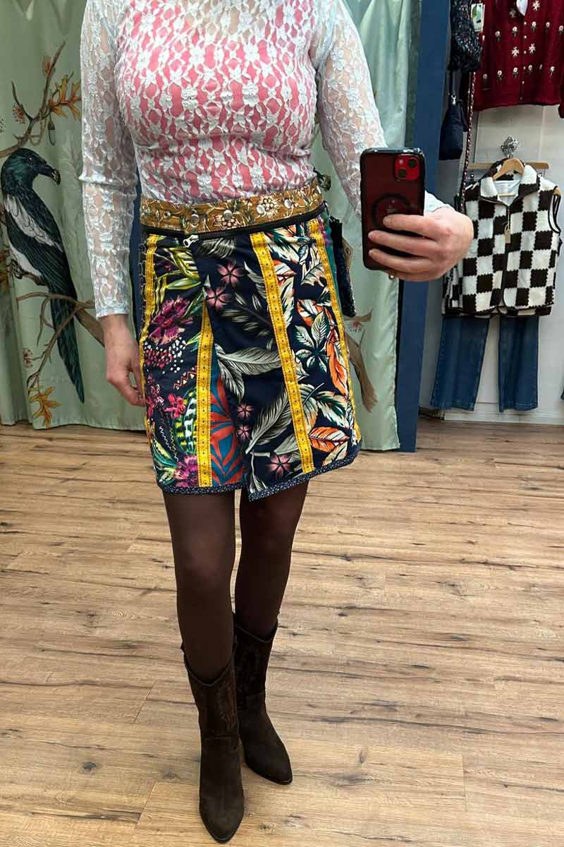 Alternative view of Pam Skirt Rainbow - ZAND Amsterdam