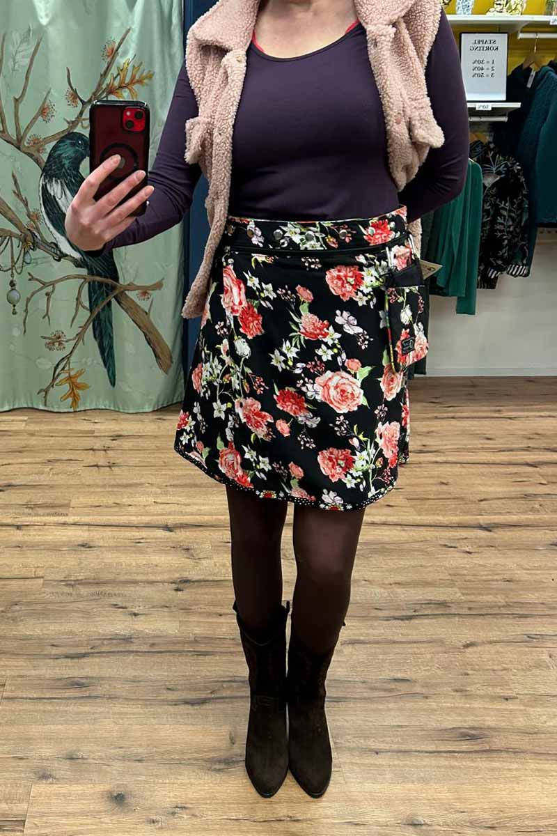 Alternative view of Raaf Skirt Crepe - ZAND Amsterdam