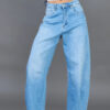 barrel jeans light blue