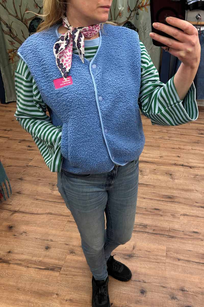 Gilet Baby Blue