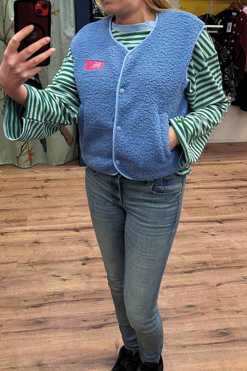 Alternative view of Gilet Baby Blue